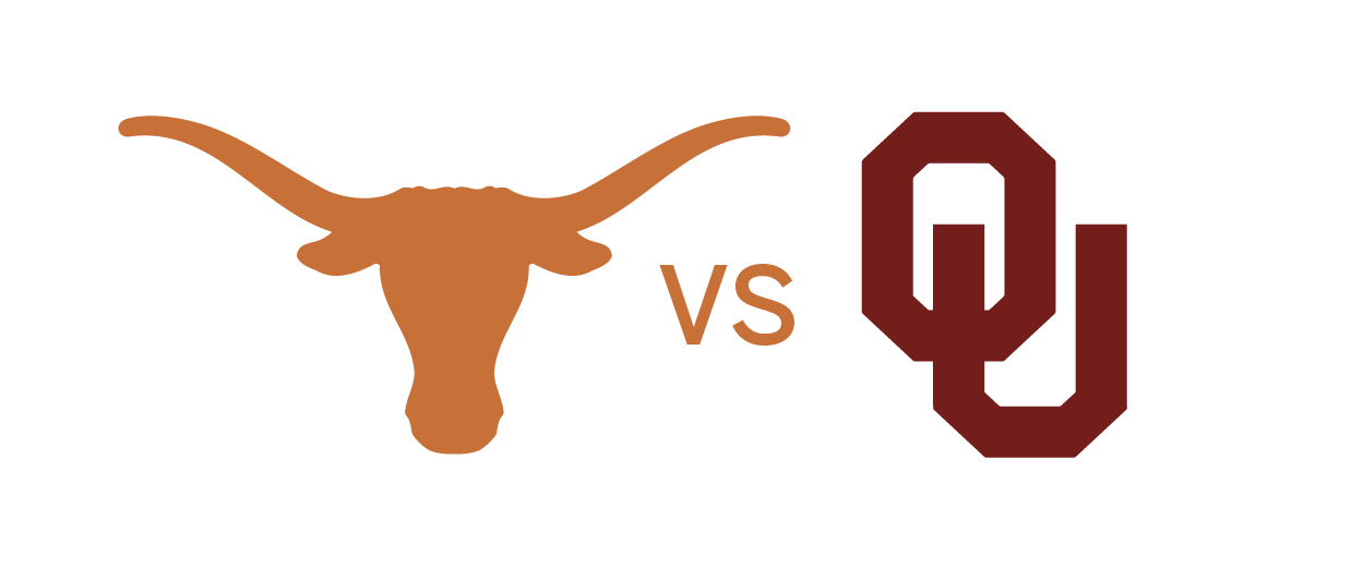 Texas Longhorns versus OU image